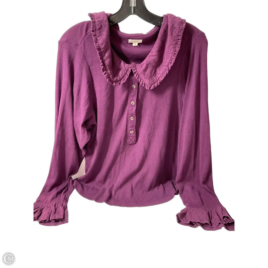 Top Long Sleeve By Umgee In Multi-colored, Size: S