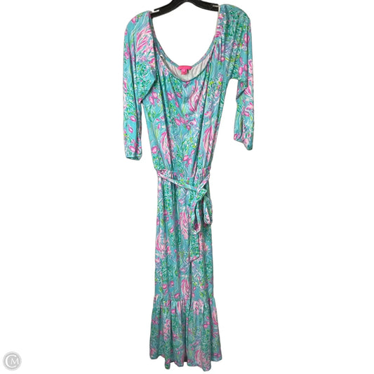 Dress Designer By Lilly Pulitzer In Blue, Size: Xl