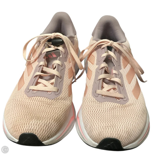 Shoes Athletic By Adidas In Pink, Size: 11