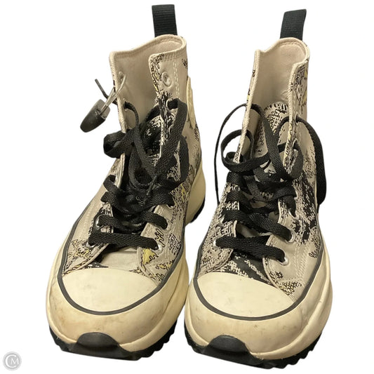 Shoes Sneakers By Converse In Black & White, Size: 8.5