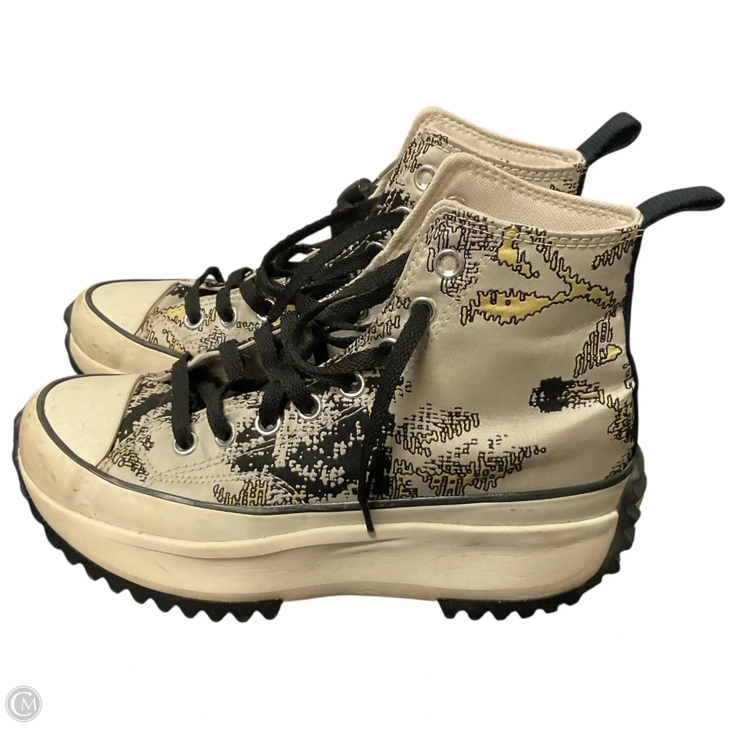 Shoes Sneakers By Converse In Black & White, Size: 8.5