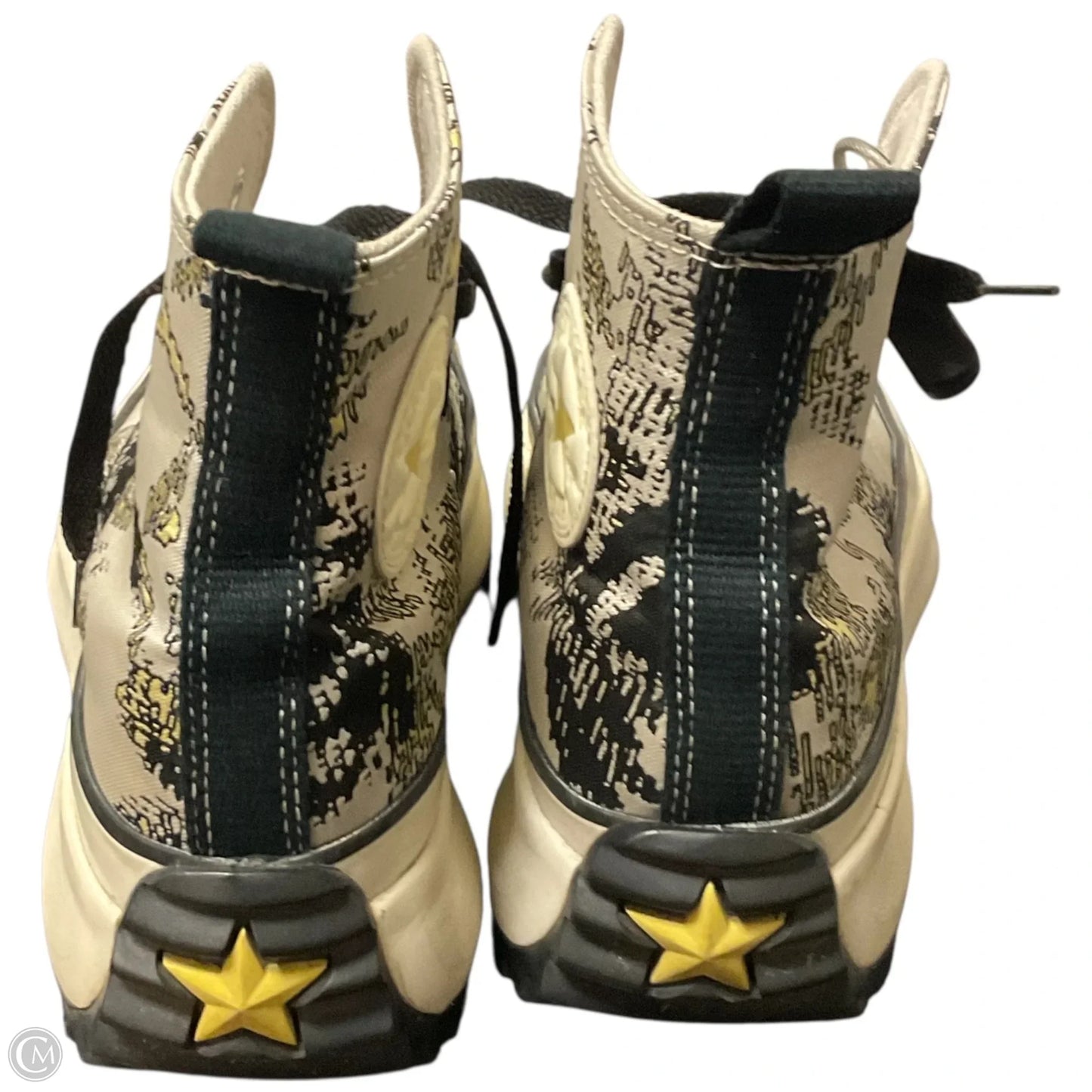 Shoes Sneakers By Converse In Black & White, Size: 8.5