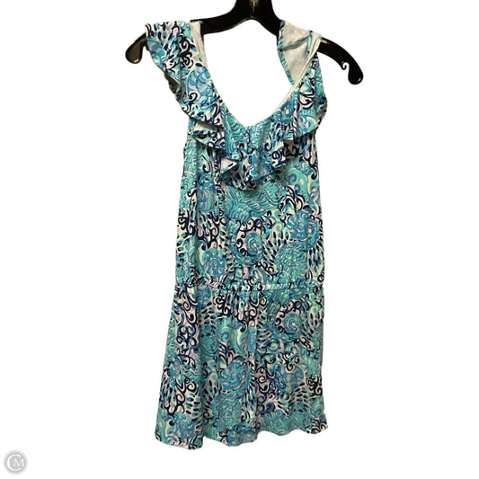 Dress Designer By Lilly Pulitzer In Blue, Size: Xxs