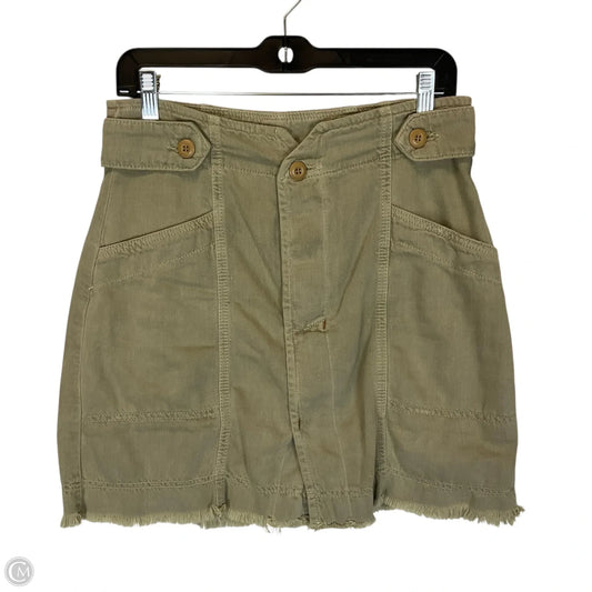 Skirt Midi By Free People In Beige, Size: 10