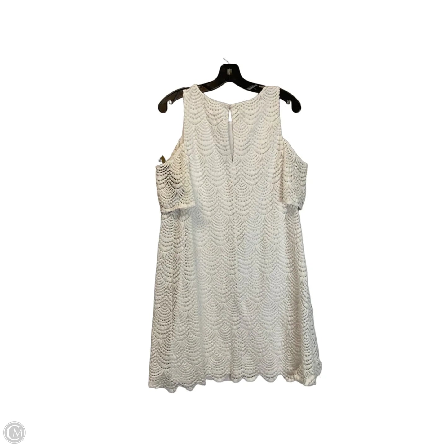 Dress Designer By Lilly Pulitzer In White, Size: L