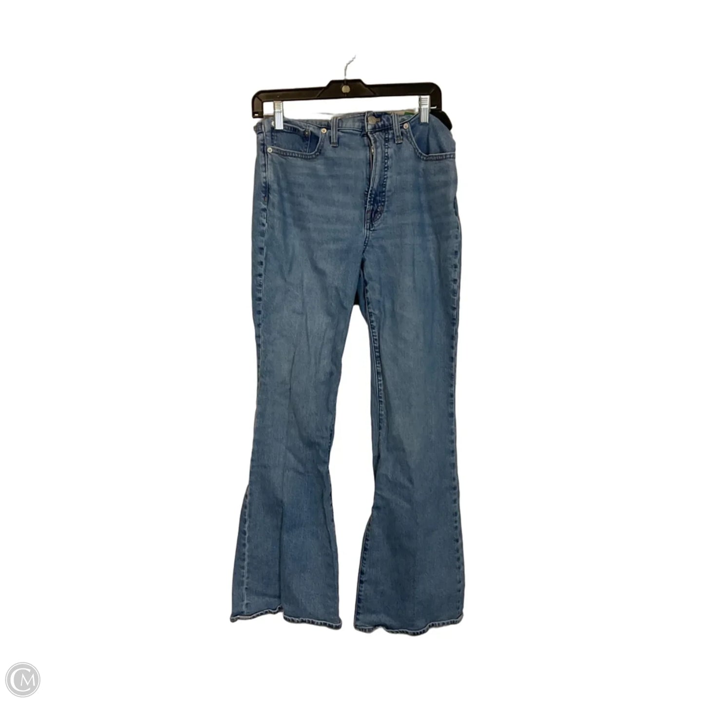 Jeans Flared By Madewell In Blue Denim, Size: 6