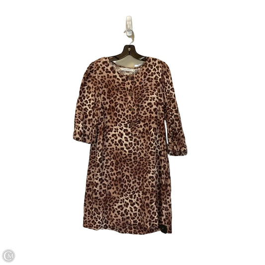 Dress Designer By Rebecca Minkoff In Animal Print, Size: L