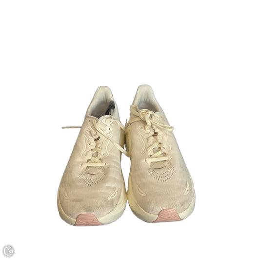 Shoes Athletic By Hoka In Cream, Size: 10.5