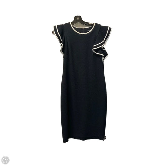 Dress Work By Tommy Hilfiger In Blue & White, Size: 6