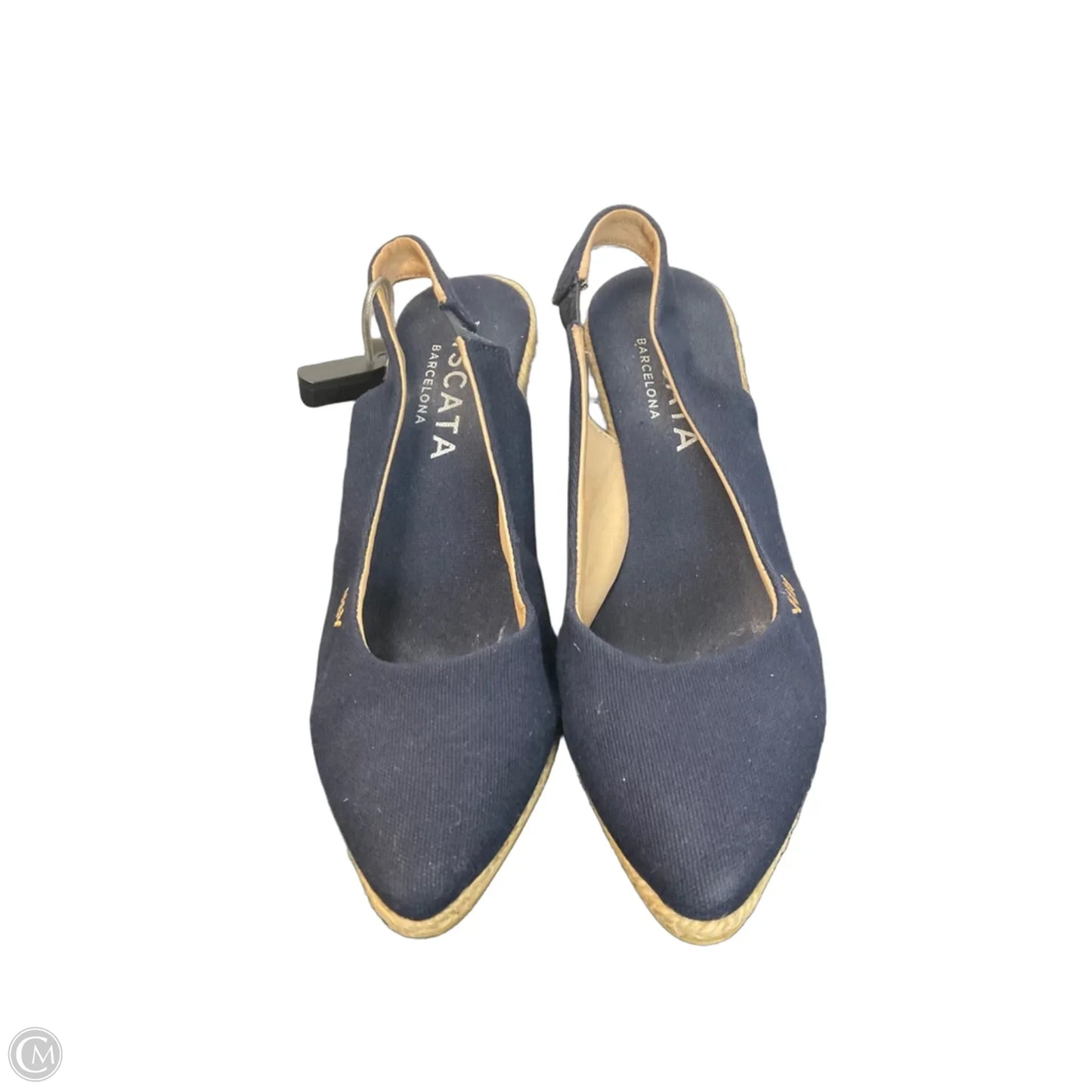 Shoes Heels Wedge By Cmc In Navy, Size: 8.5