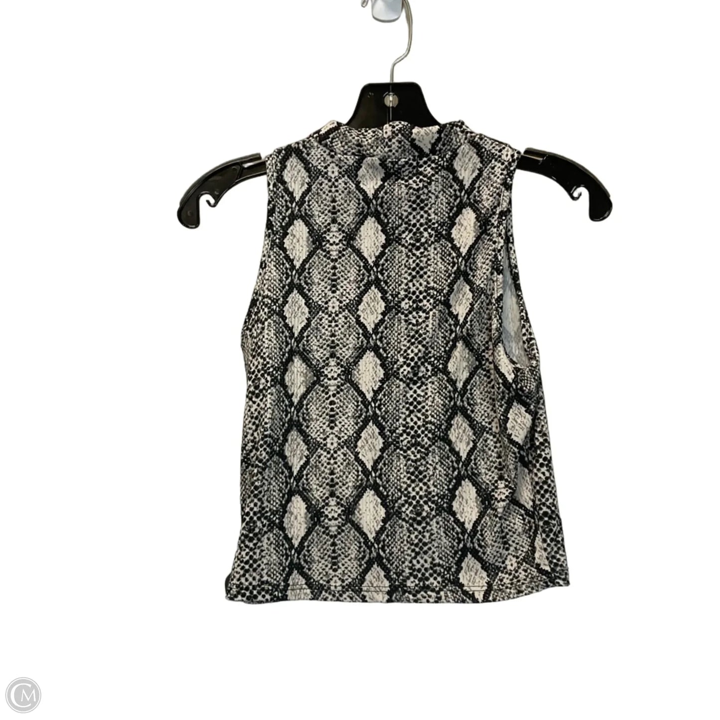 Top Sleeveless By Caution To The Wind In Animal Print, Size: S