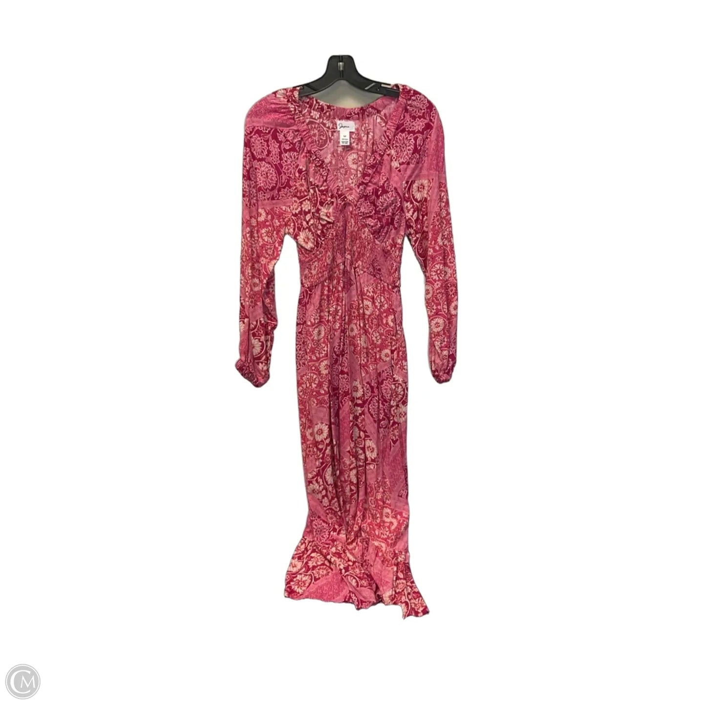 Dress Casual Maxi By Japna In Pink, Size: M