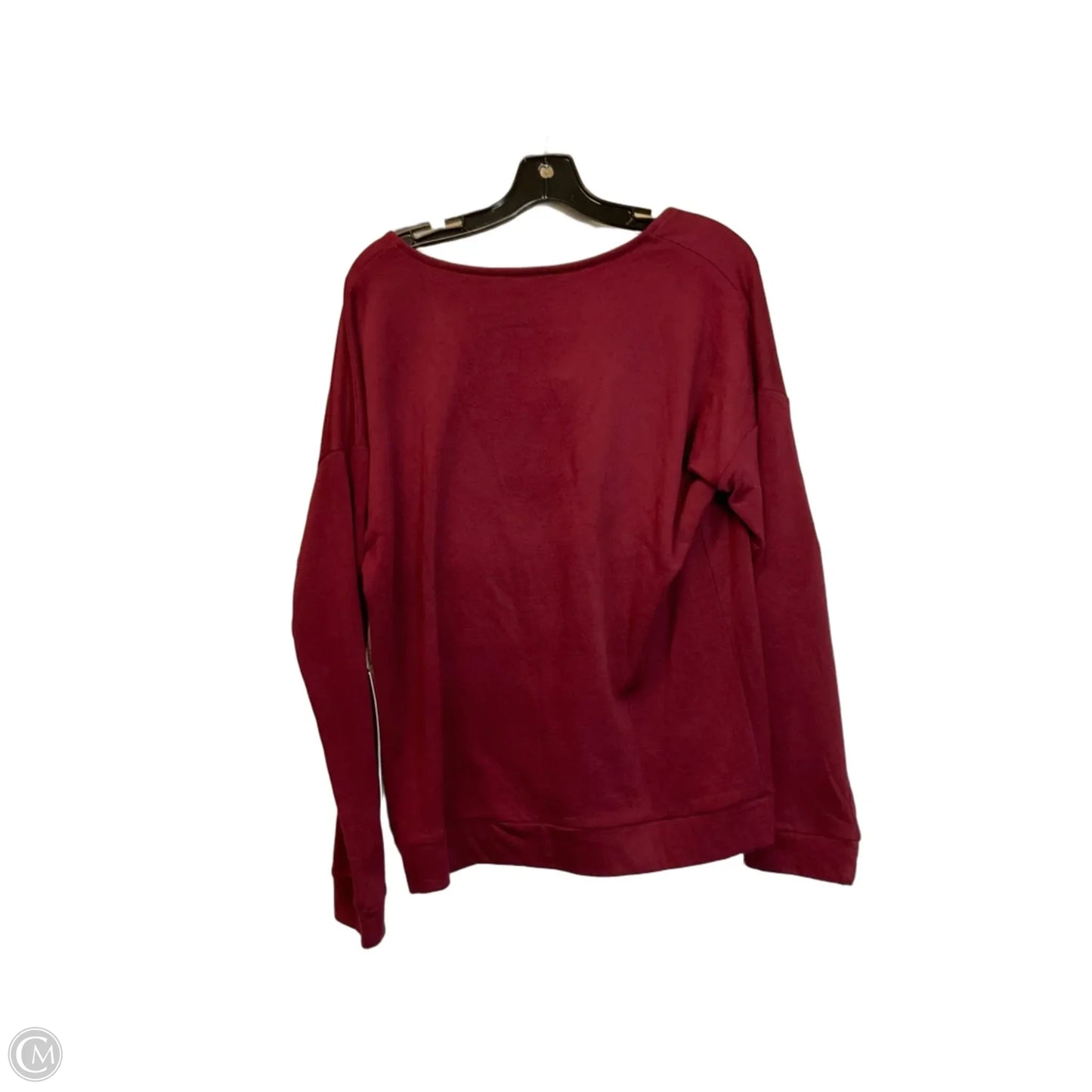 Top Long Sleeve By Lumiere In Red, Size: M