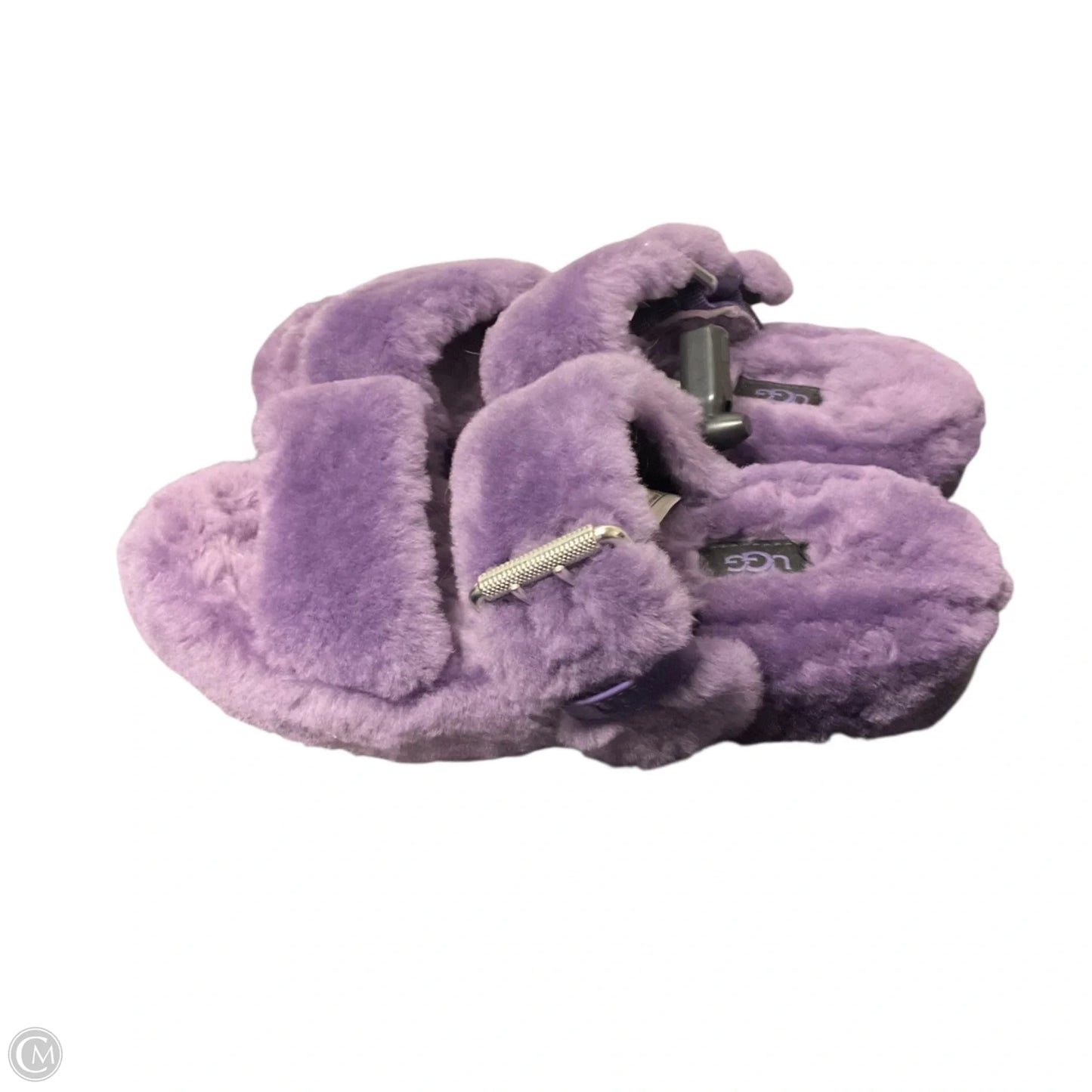 Sandals Designer By Ugg In Purple, Size: 8