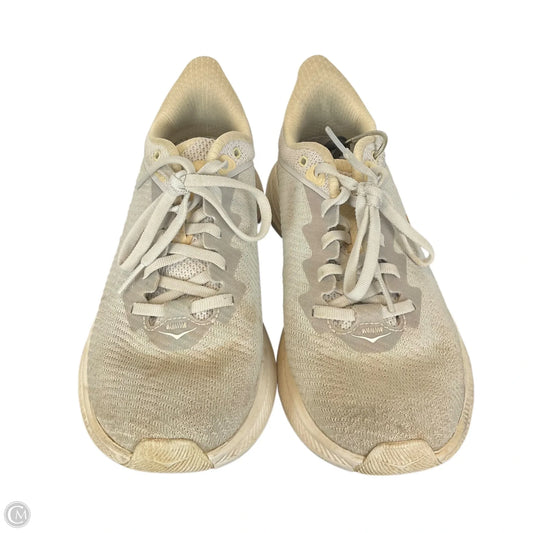 Shoes Athletic By Hoka In Grey & White, Size: 7
