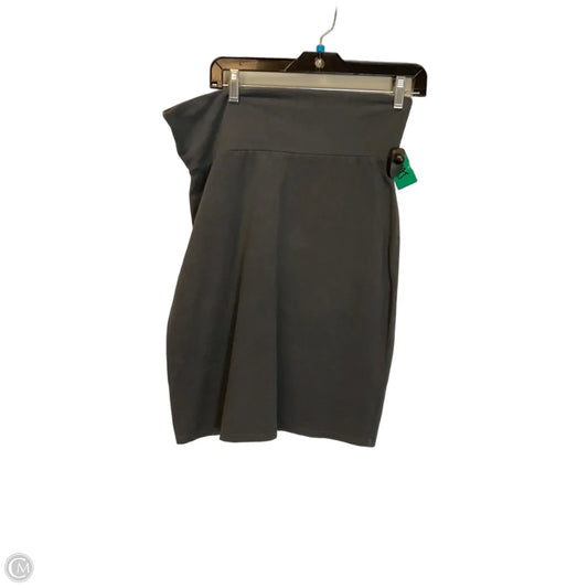 Skirt Midi By New York And Co In Grey, Size: S
