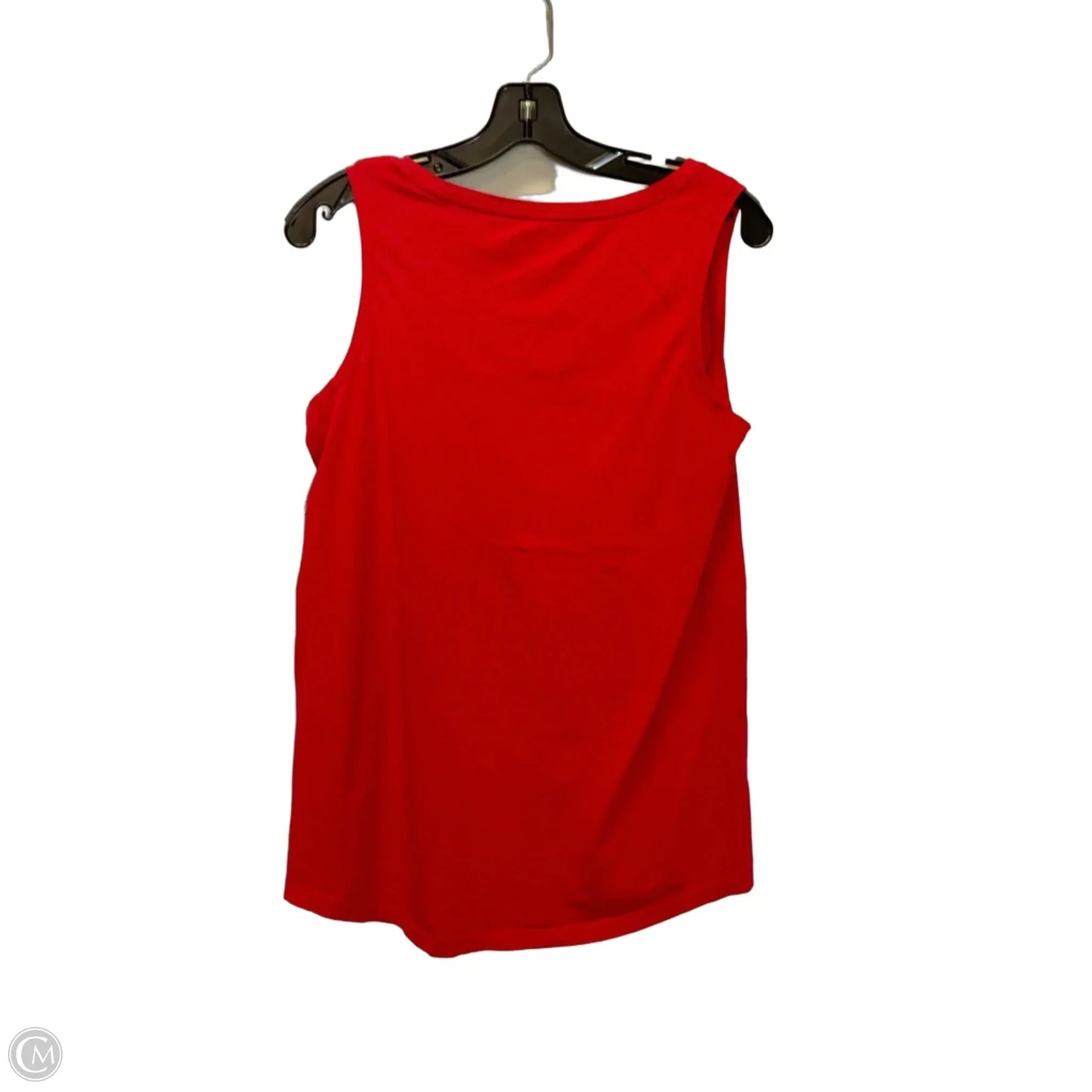 Top Sleeveless Basic By Lands End In Red, Size: S