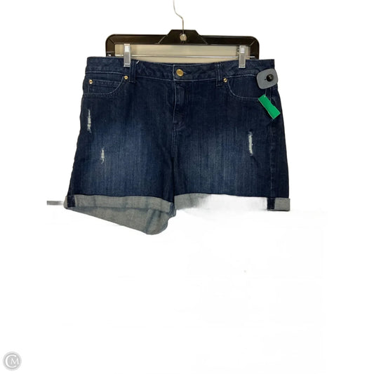 Shorts By Jennifer Lopez In Blue Denim, Size: 12