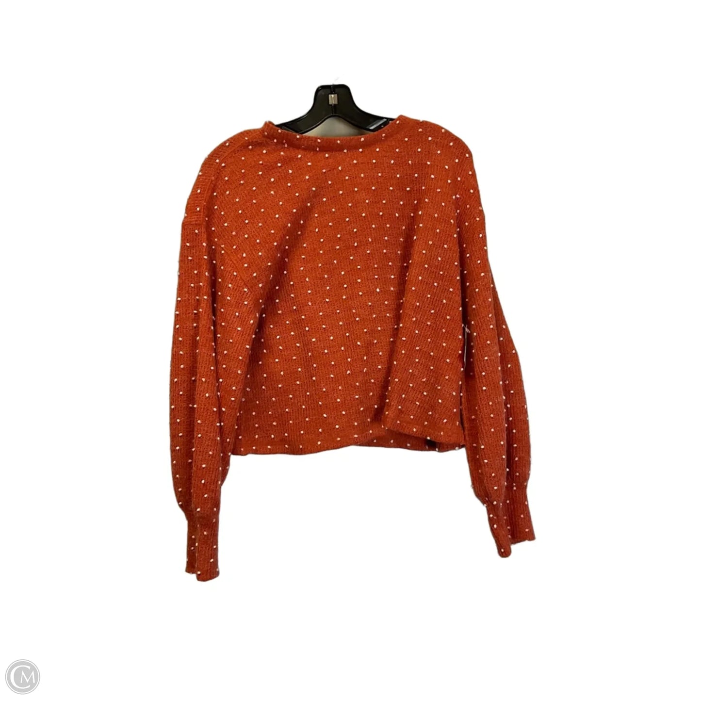 Top Long Sleeve By New In In Orange, Size: S