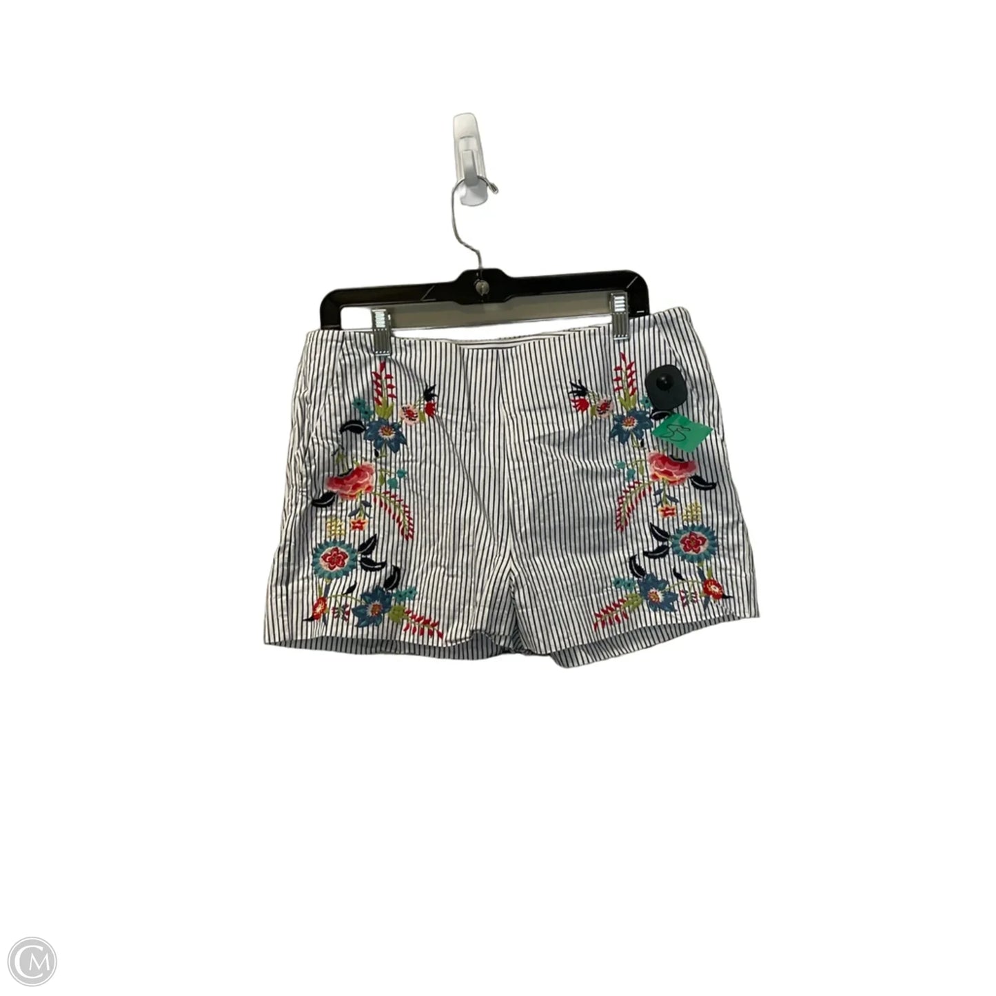 Shorts By Loft In Striped Pattern, Size: 10