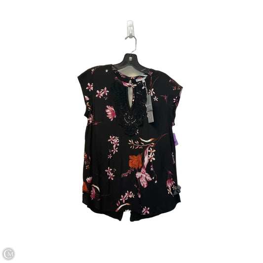 Top Sleeveless By Daniel Rainn In Black, Size: S