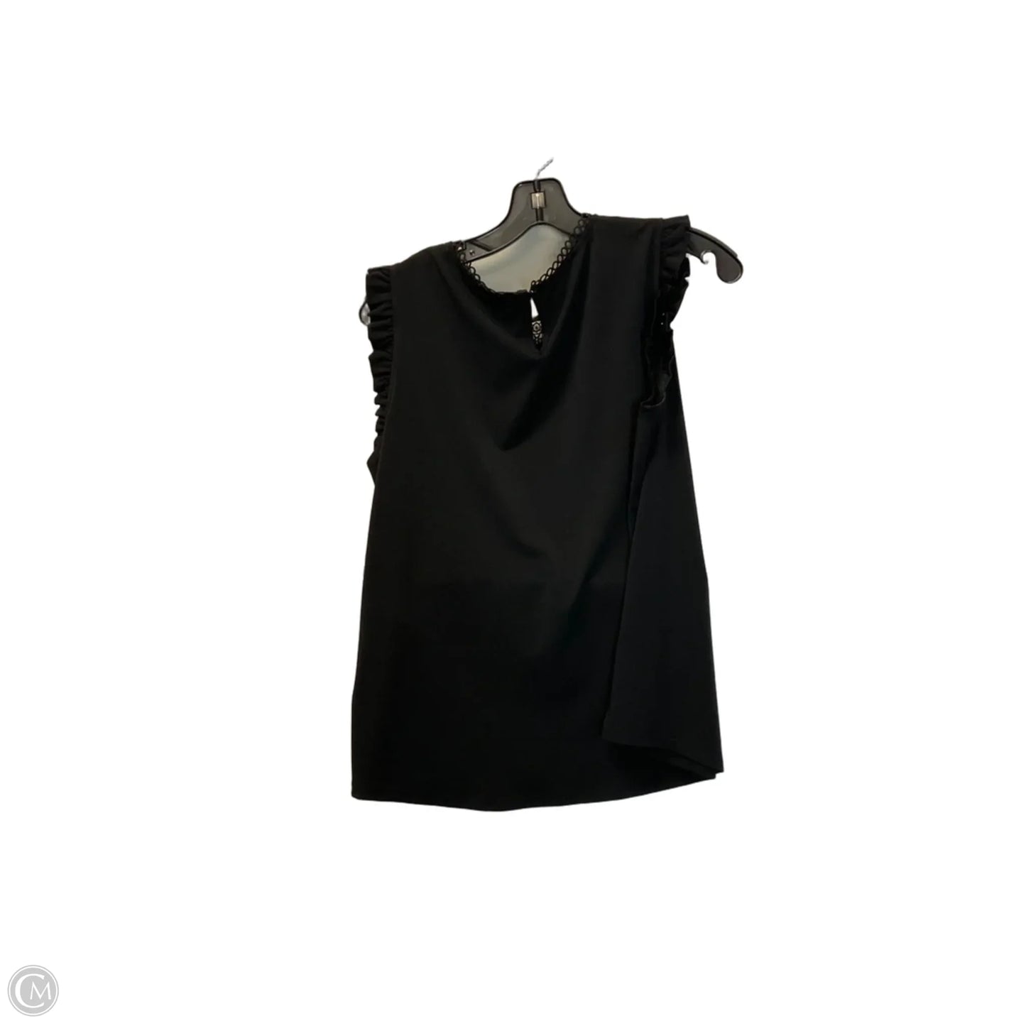 Top Sleeveless Basic By Adrianna Papell In Black, Size: S