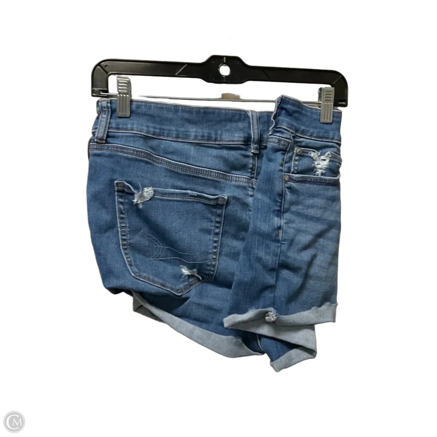 Shorts By American Eagle In Blue Denim, Size: 16