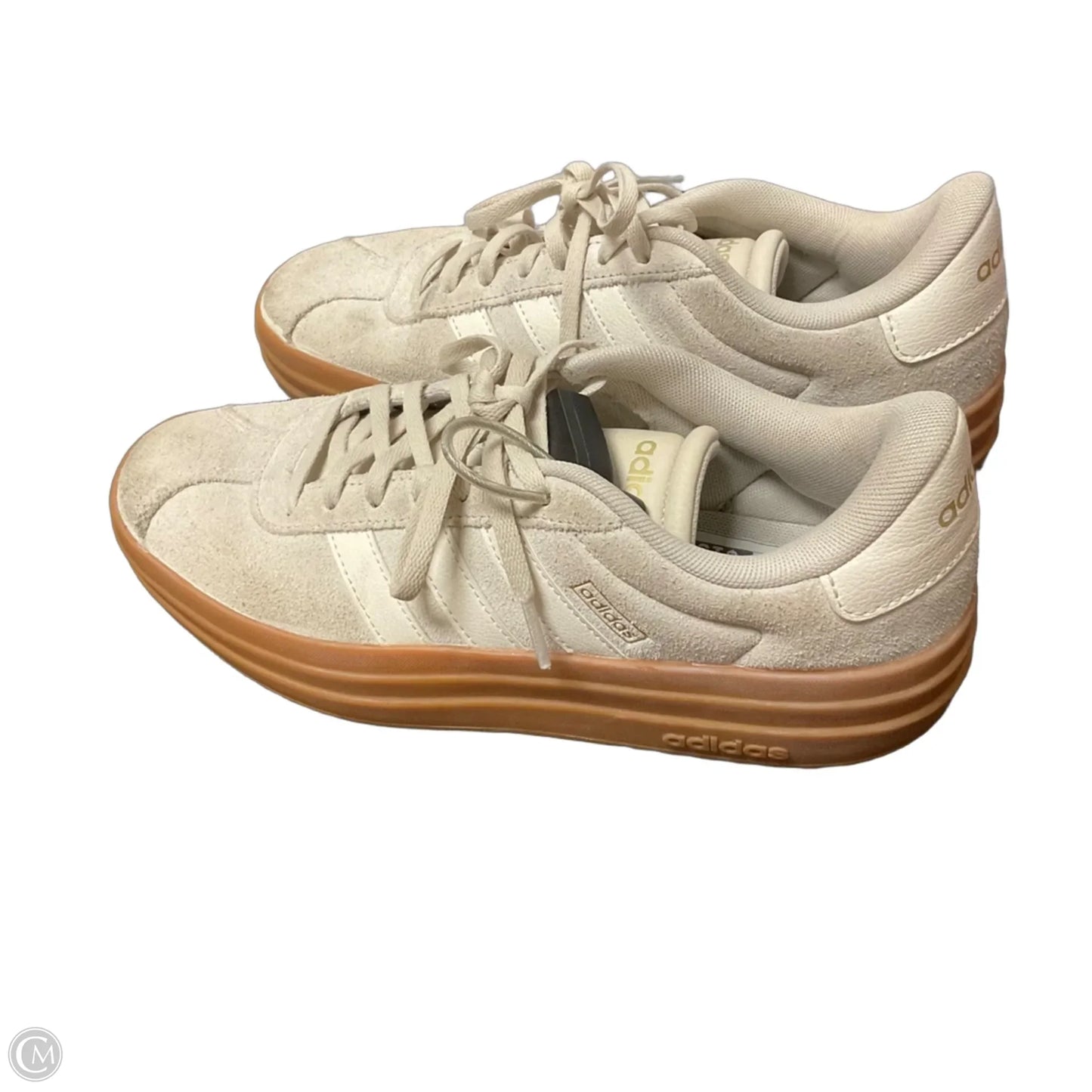 Shoes Sneakers Platform By Adidas In Tan, Size: 8