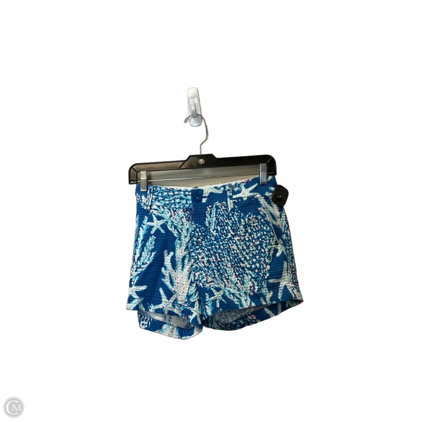 Shorts Designer By Lilly Pulitzer In Blue, Size: 4