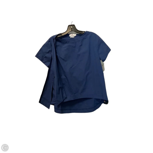 Top Short Sleeve By Vineyard Vines In Navy, Size: L