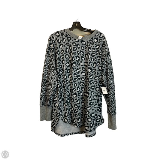 Top Long Sleeve By Ruby Rd In Animal Print, Size: 2x