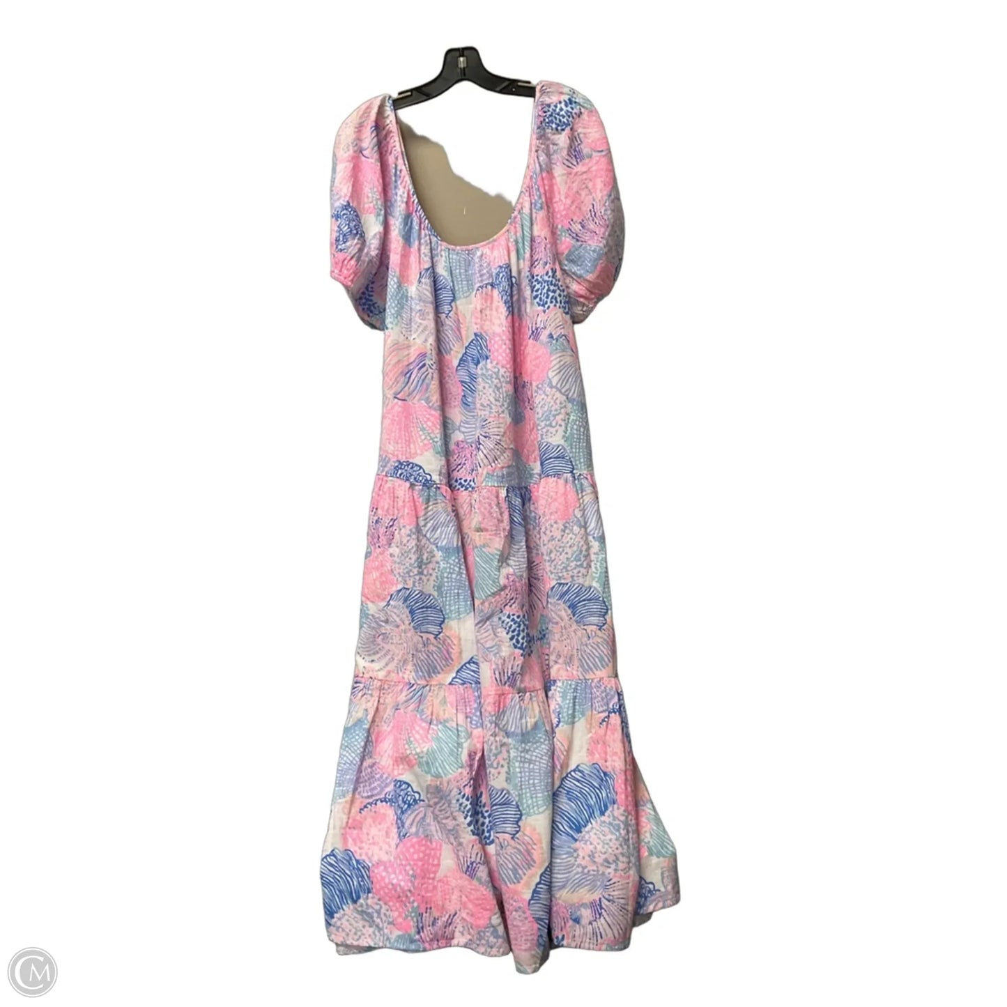 Dress Designer By Lilly Pulitzer In Blue & Pink, Size: Xl