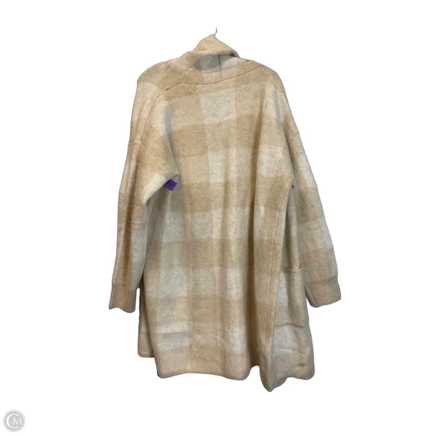 Cardigan By Allie Rose In Cream, Size: L