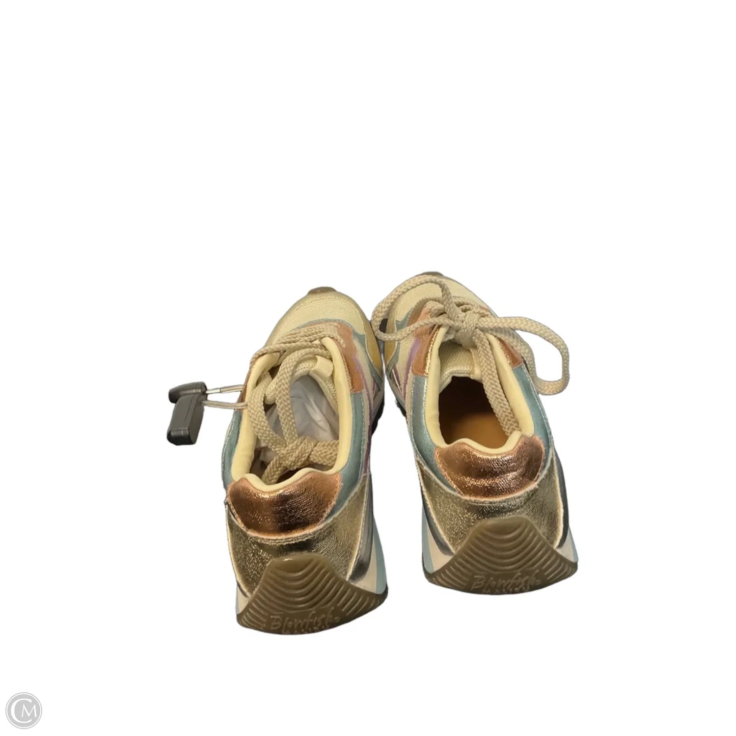 Shoes Sneakers By Blowfish In Gold, Size: 10