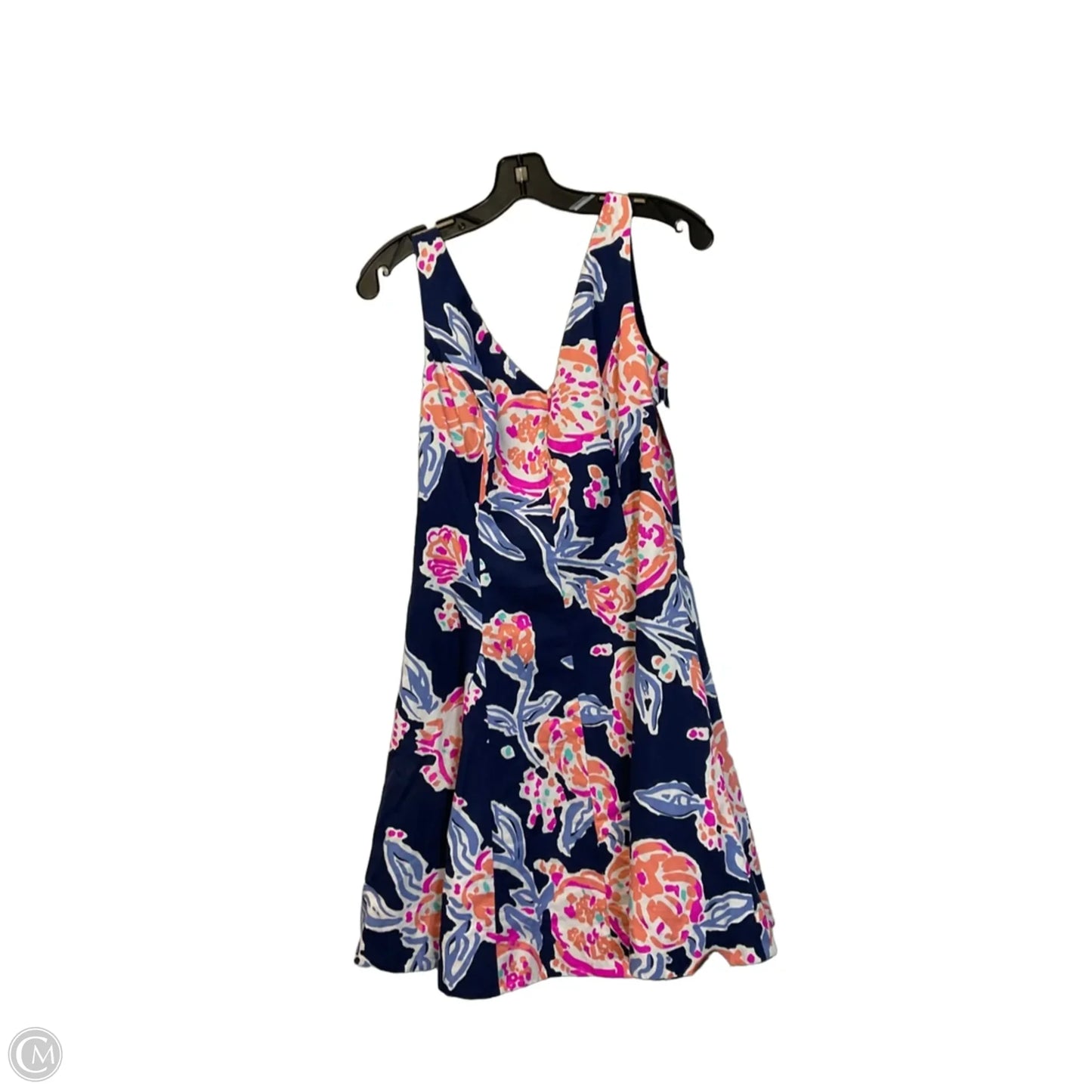 Dress Designer By Lilly Pulitzer In Blue & Orange, Size: 6