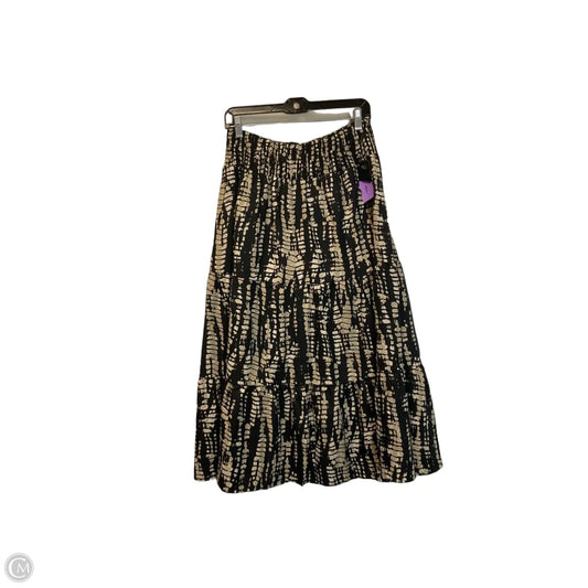 Skirt Maxi By Bloomchic In Black, Size: Xl
