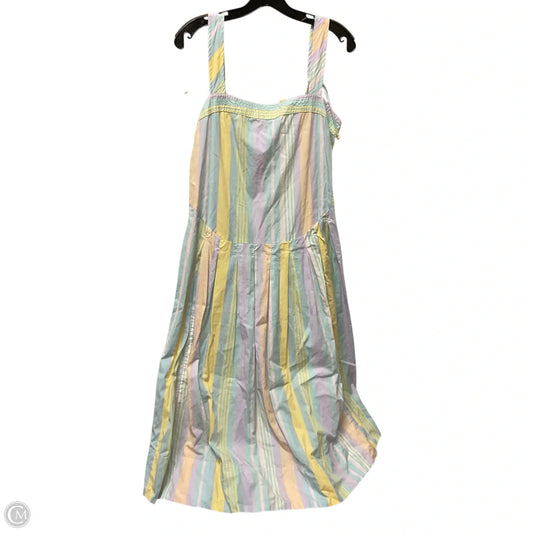 Dress Casual Midi By Free People In Blue & Purple, Size: S