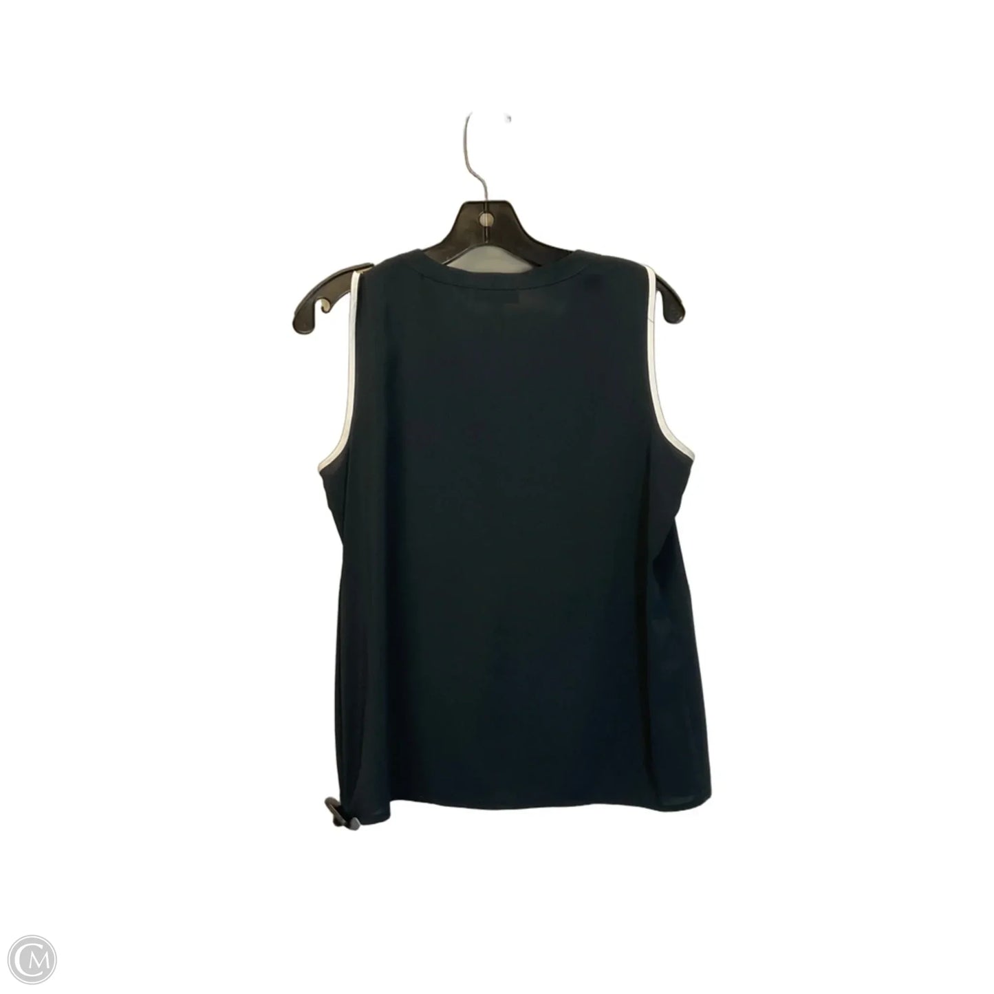 Top Sleeveless By Calvin Klein In Black, Size: S