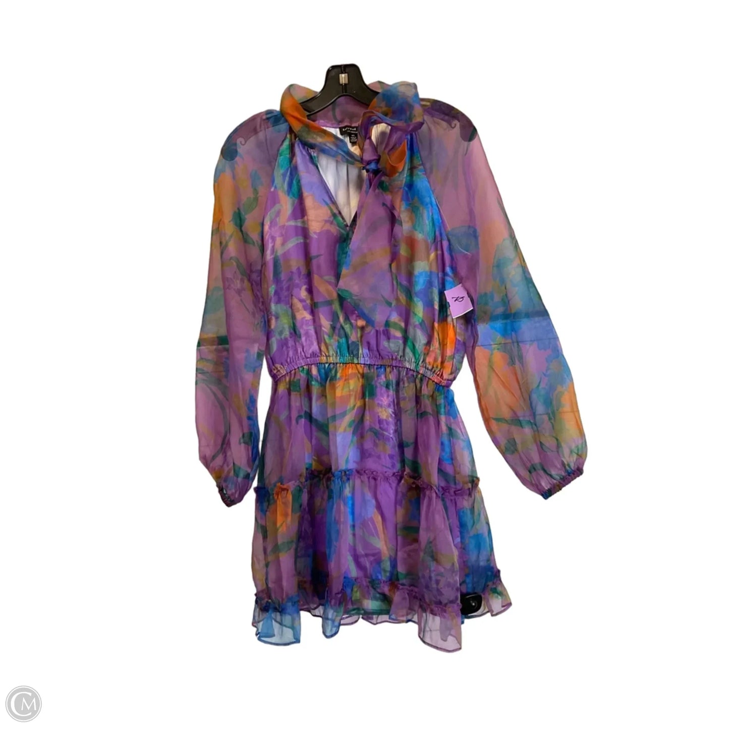 Dress Party Short By Current Air In Purple, Size: Xs