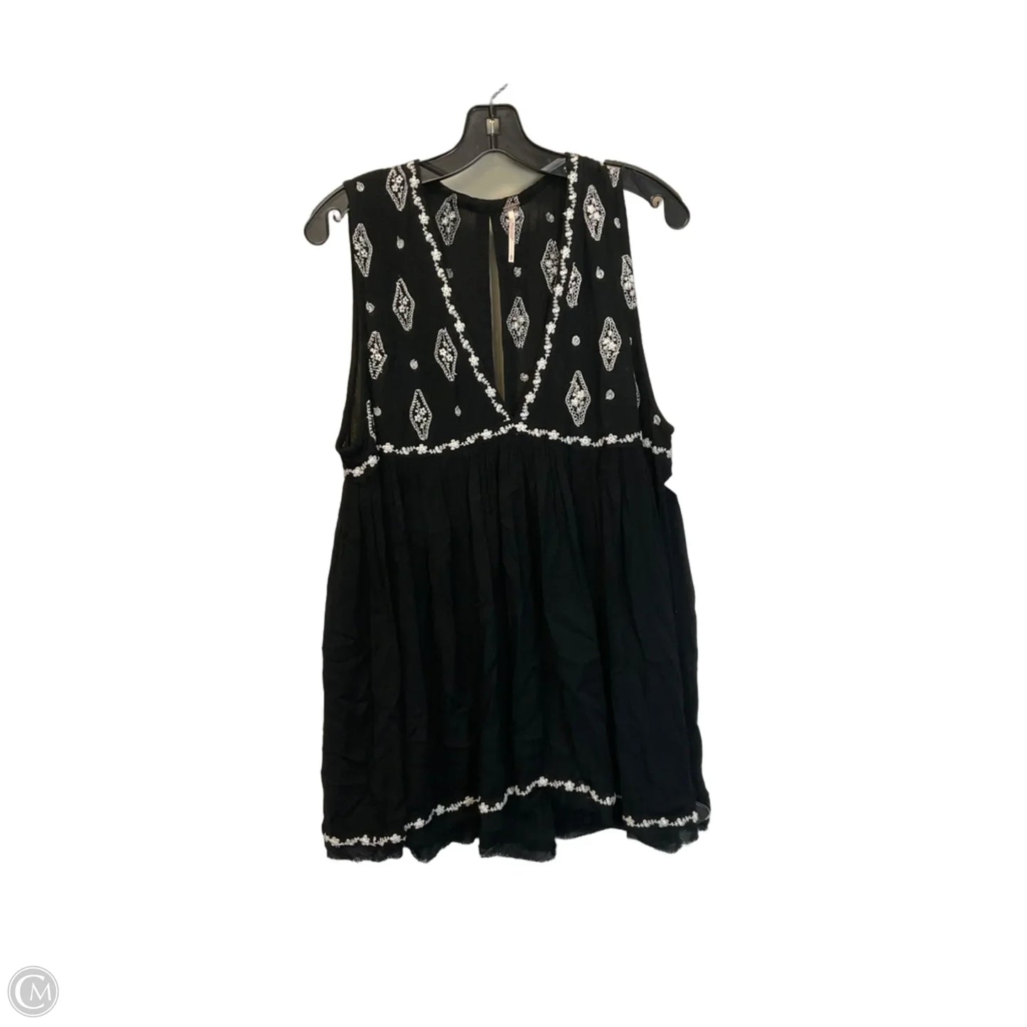 Top Sleeveless By Free People In Black, Size: Sp