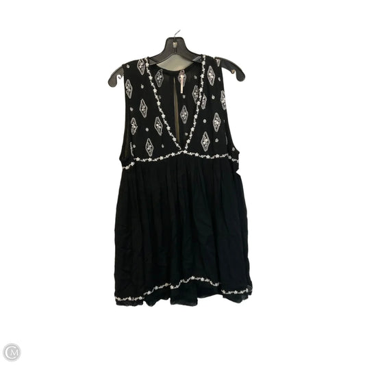 Top Sleeveless By Free People In Black, Size: Sp