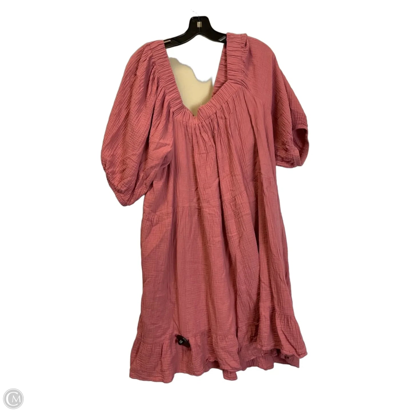 Dress Casual Short By Wonderly In Pink, Size: 2x