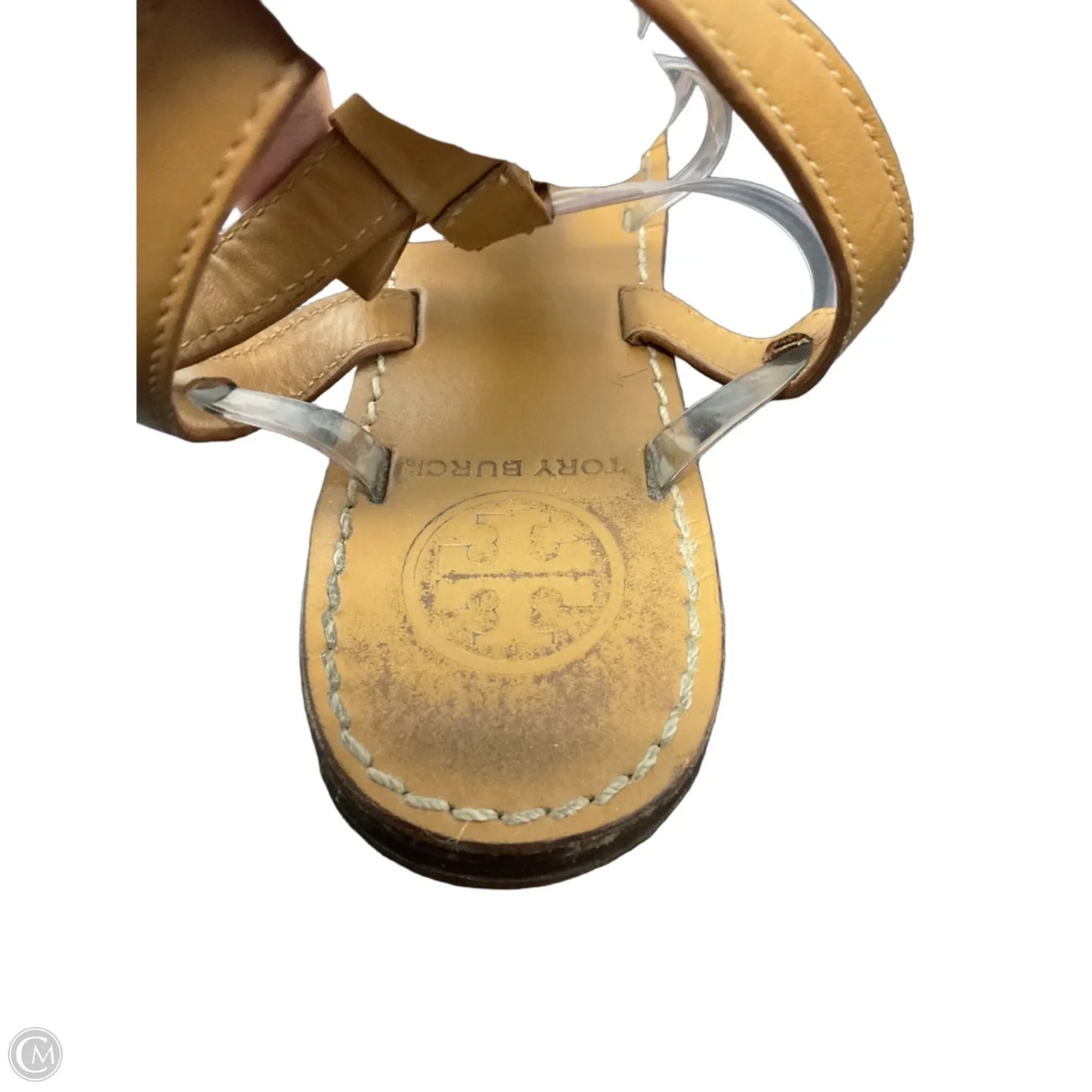 Sandals Designer By Tory Burch In Clear, Size: 7