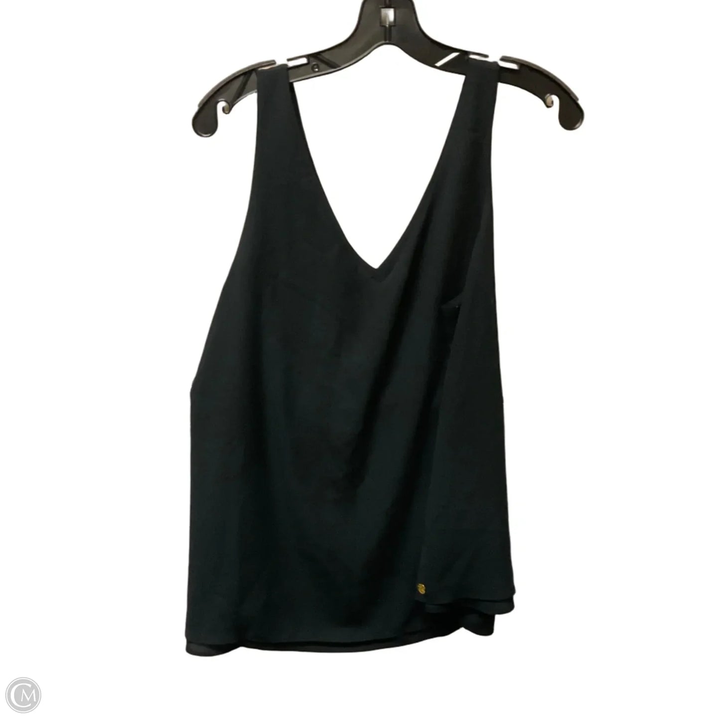 Top Sleeveless Designer By Lilly Pulitzer In Black, Size: L