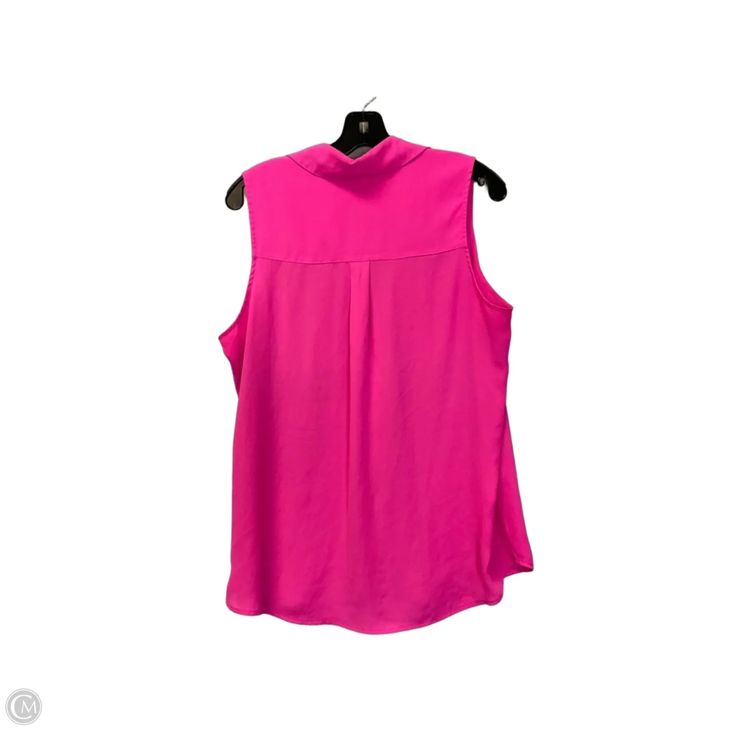 Top Sleeveless By Express In Pink, Size: L
