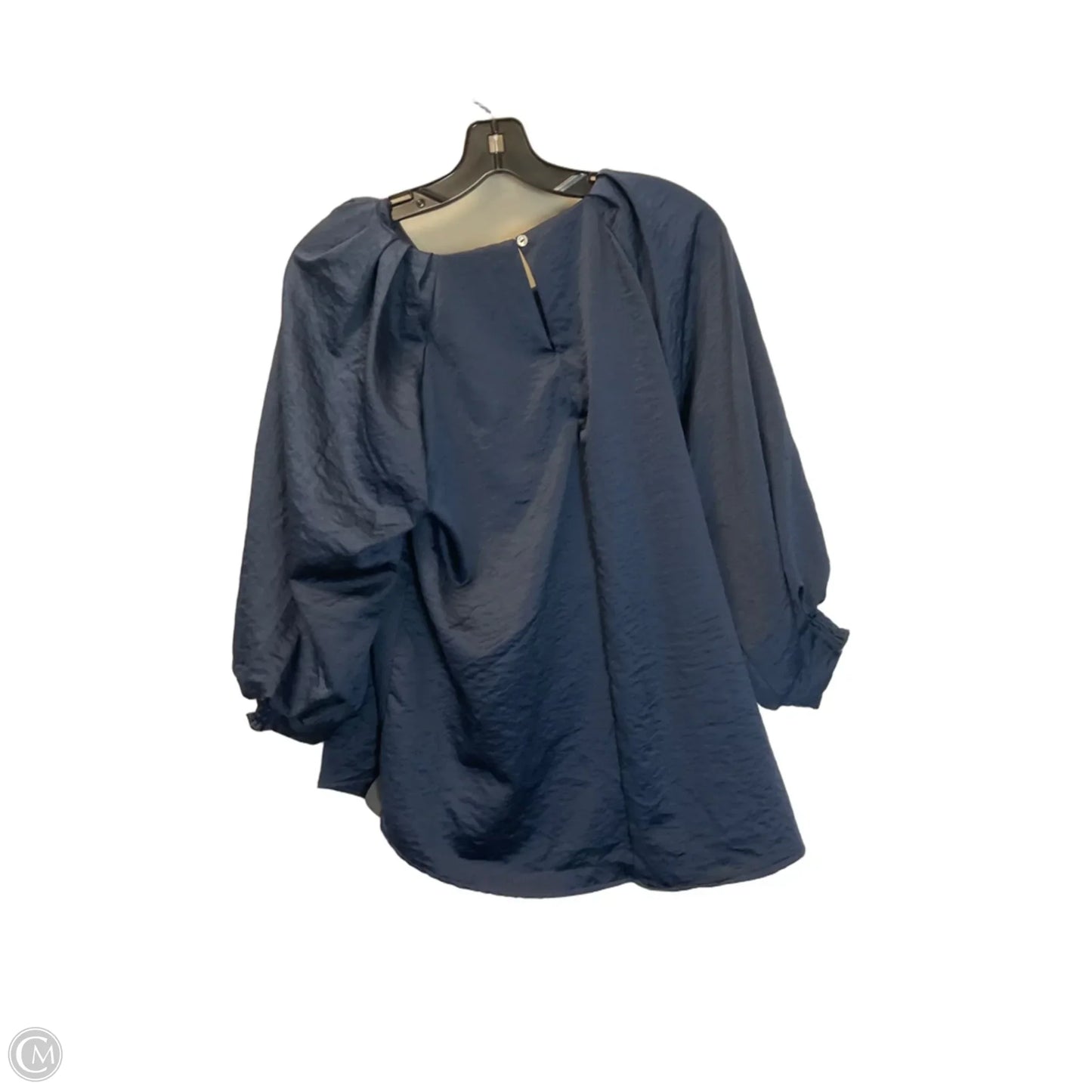 Top Long Sleeve By Umgee In Navy, Size: S