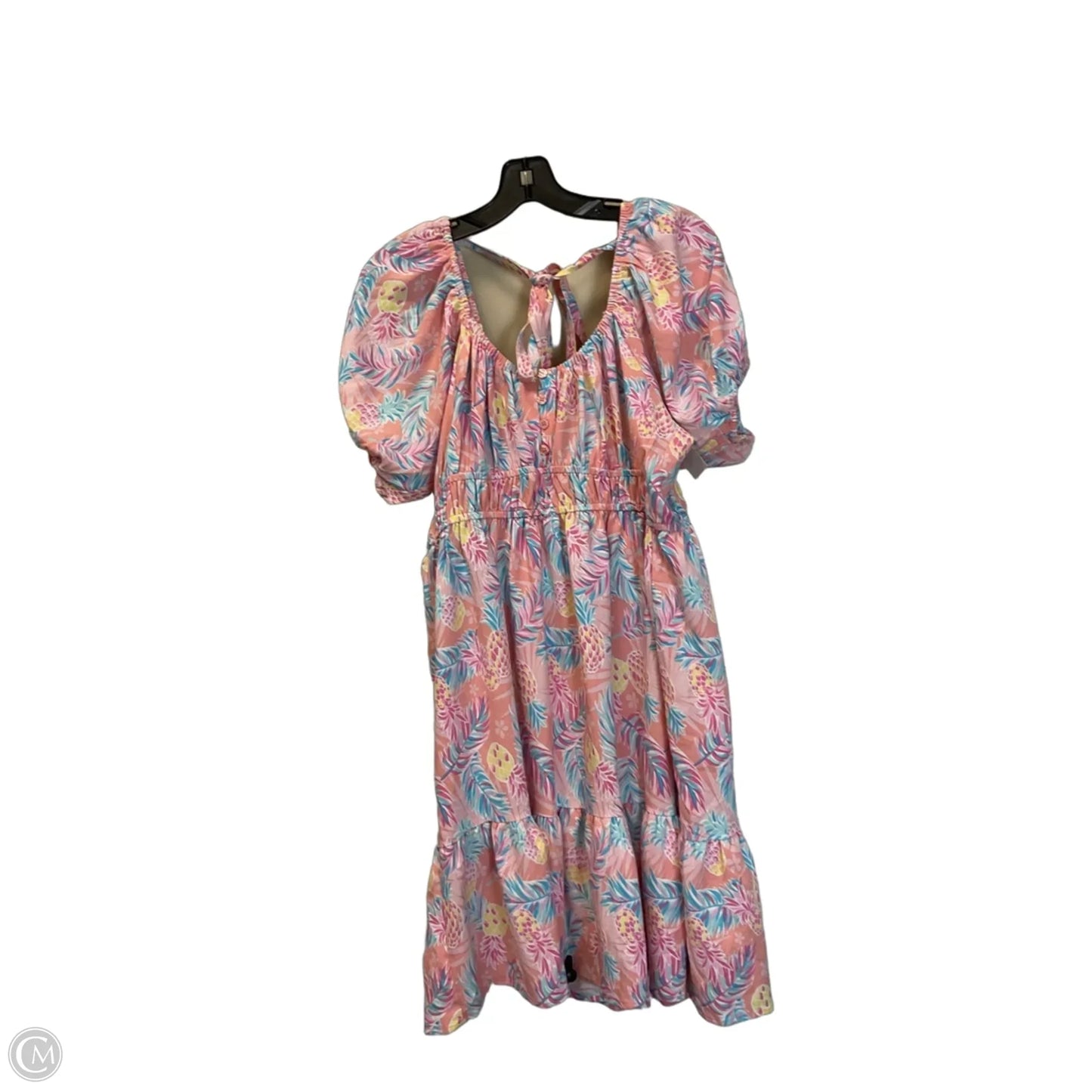 Dress Casual Short By Simply Southern In Pink, Size: L