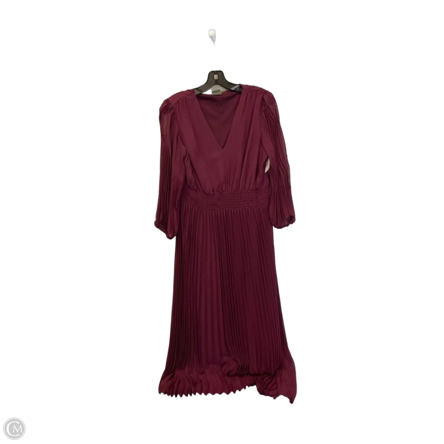 Dress Casual Midi By Taylor In Purple, Size: 12