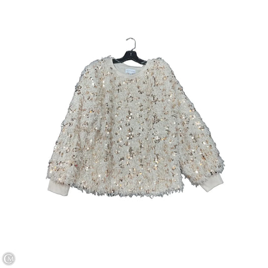 Sweater By Gibson And Latimer In Cream, Size: Xxl