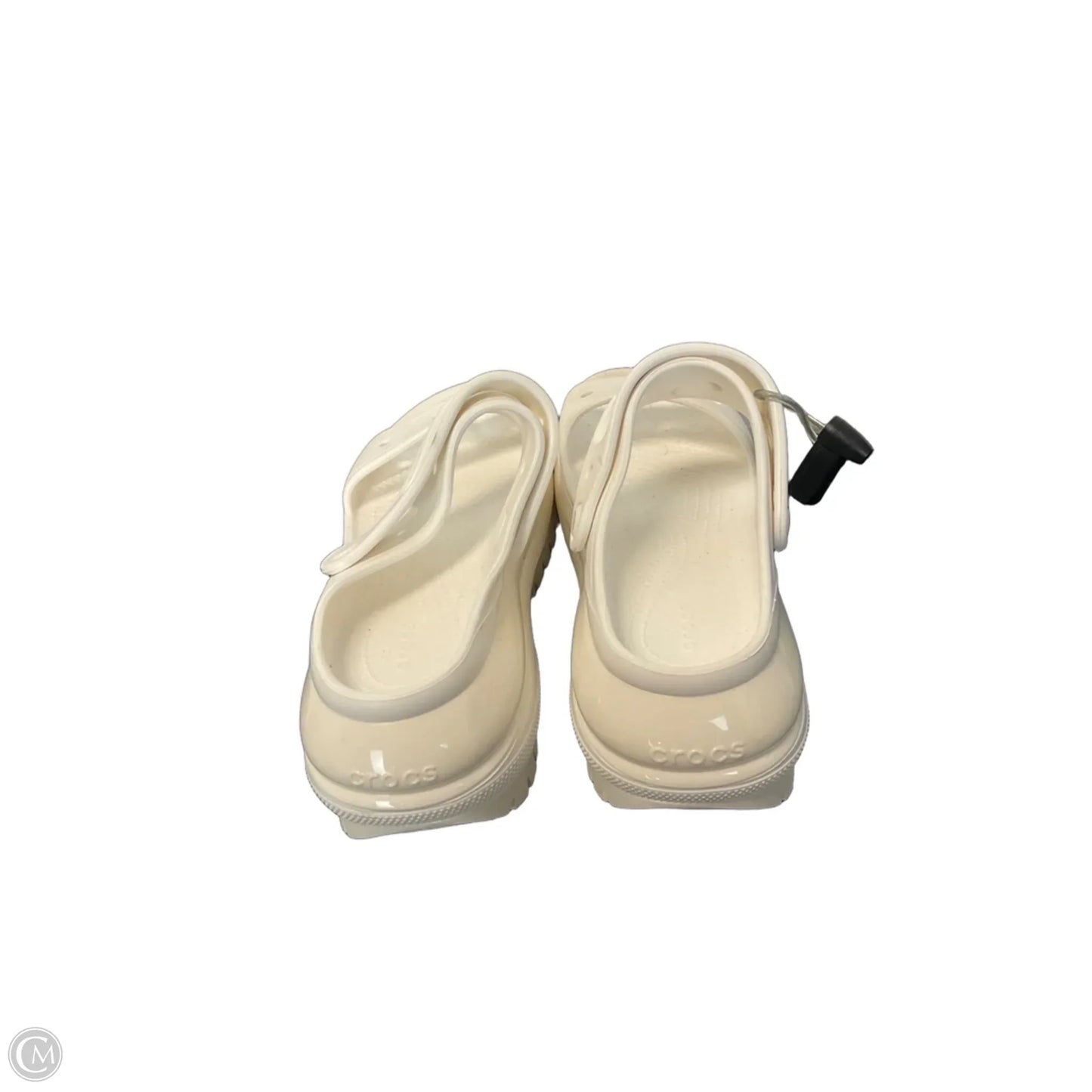 Sandals Sport By Crocs In White, Size: 8